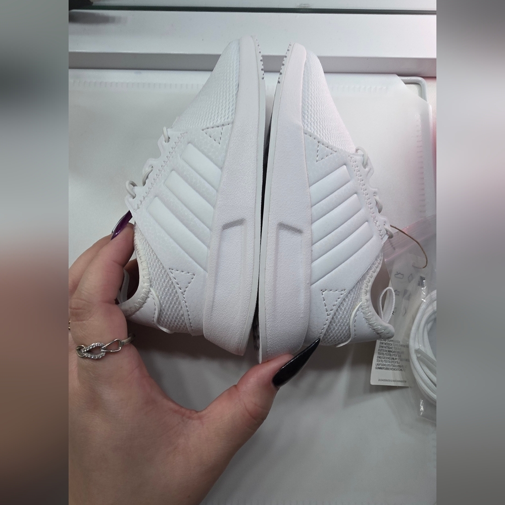 X Plr EL I WHITE adidas Sneakers Shoes 8 1/2 Kids